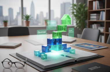 Illustration of [Dossier documentaire] Qualité en formation : les nouveautés Qualiopi en 2024 - Edition avril 2024 - Centre Inffo