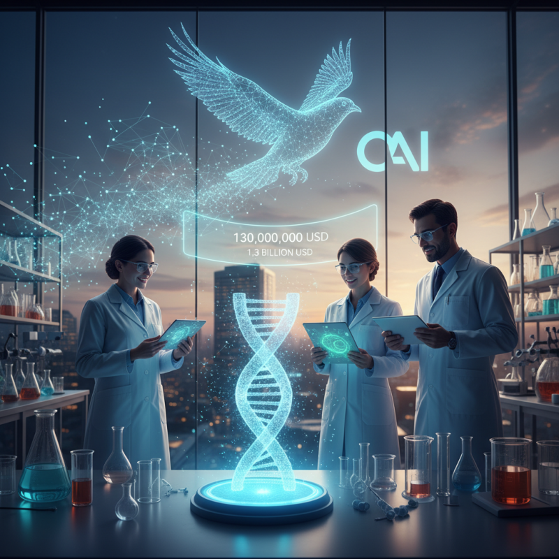 Illustration of La startup biotech soutenue par OpenAI, Chai Discovery, lève 130 millions de dollars lors d’un tour de financement Series B évalué à 1,3 milliard de dollars