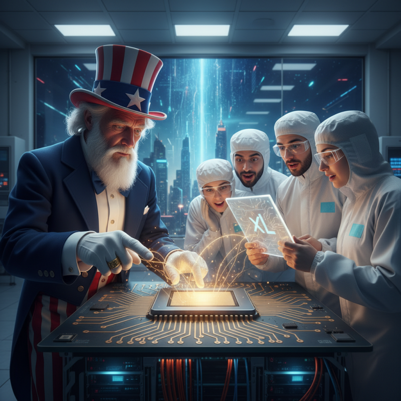 Illustration of Que signifie le fait que Uncle Sam soit l'un de vos plus grands actionnaires ? La startup de semi-conducteurs xLight sur le point de découvrir