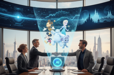 Illustration of Disney signe un accord avec OpenAI pour permettre à Sora de générer des vidéos IA mettant en scène ses personnages