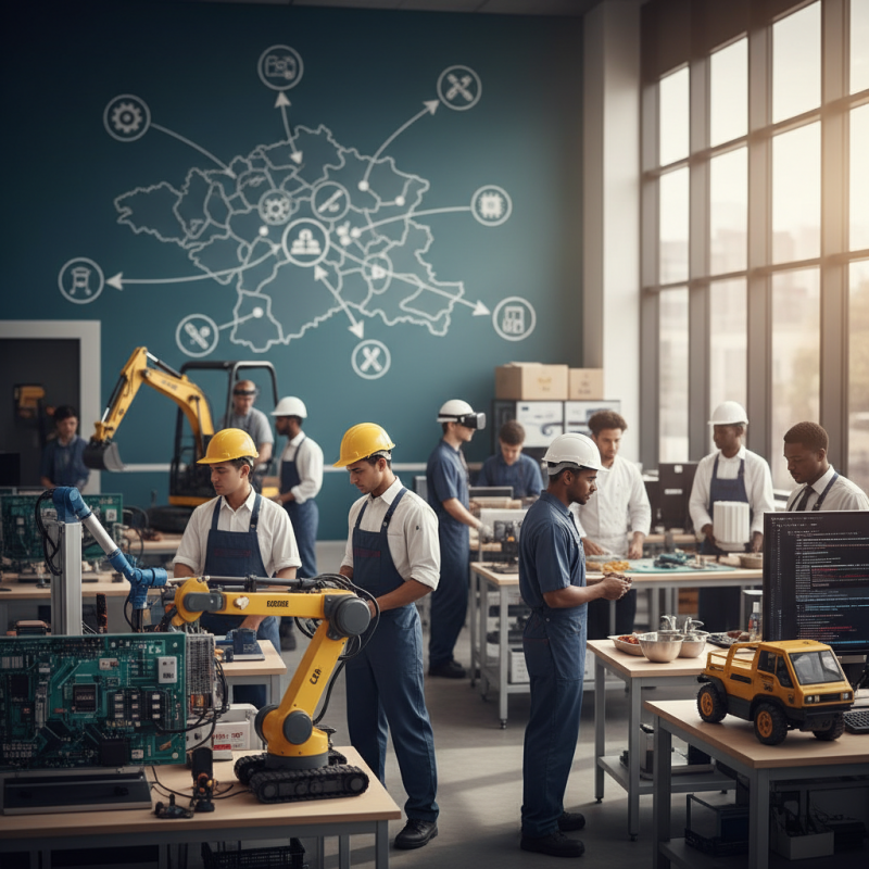 Illustration of La région Île-de-France concentre ses efforts sur la formation aux métiers en tension de son territoire - Centre Inffo