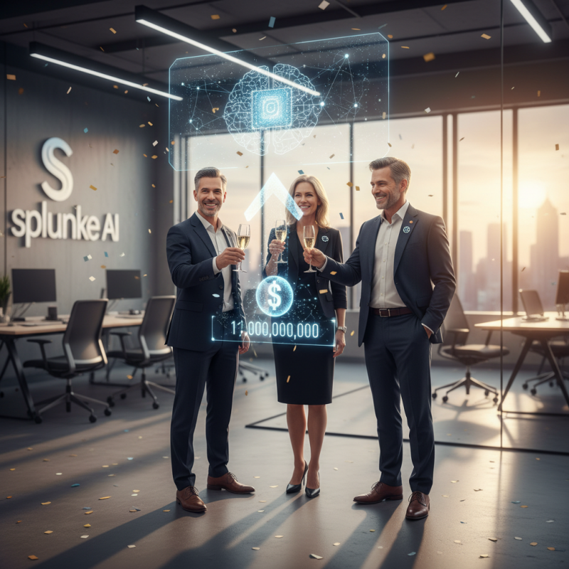 Illustration of Les anciens cadres de Splunk, la startup Resolve AI, atteignent une valorisation de 1 milliard de dollars avec une levée de fonds Series A