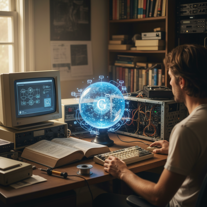 Illustration of Comment j'ai viré Algolia et recréé le Google de 1998 sur mon site | Le site de Korben