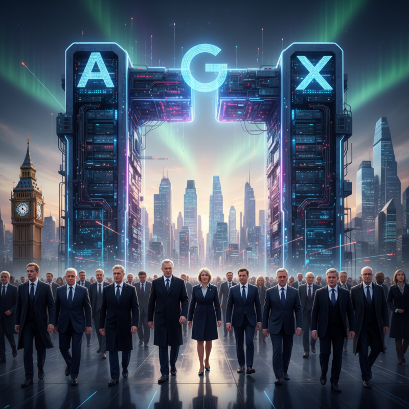 Illustration of Pourquoi les politiciens britanniques affluent vers les géants de la tech américaine