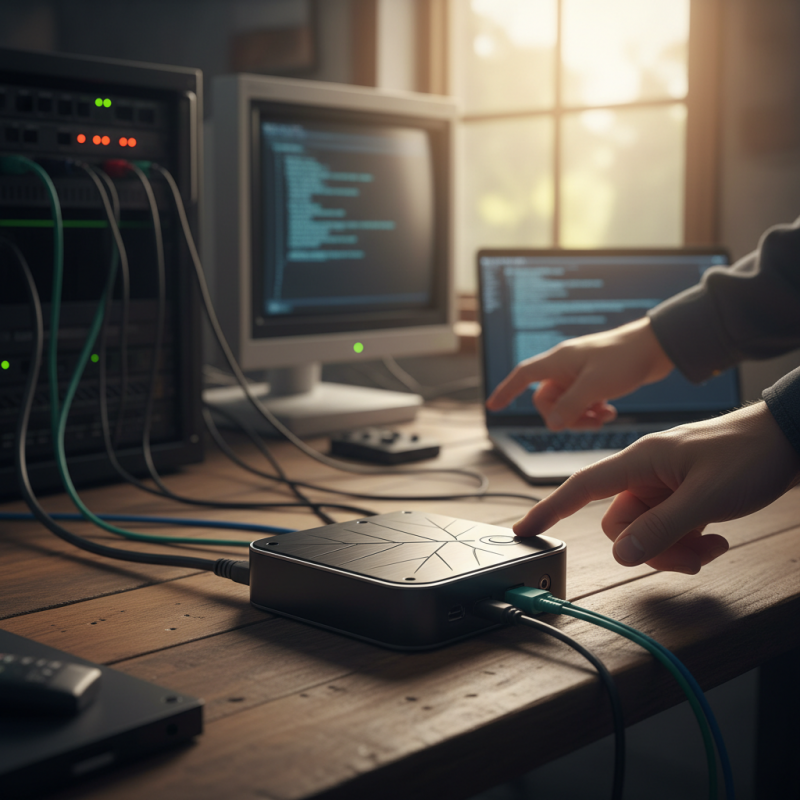 Illustration of LeafKVM - Le petit boîtier qui vous donne le contrôle total sur n'importe quelle machine | Le site de Korben