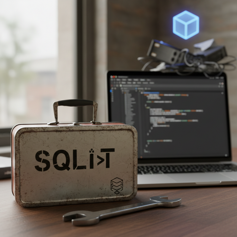 Illustration of sqlit - Quand y'en a marre de lancer SQL Server Management Studio pour une requête | Le site de Korben