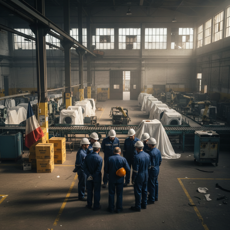 Illustration of "C'est un traumatisme": Brandt est liquidé, le dernier grand fabricant d'électroménager français va disparaître, il compte 700 salariés