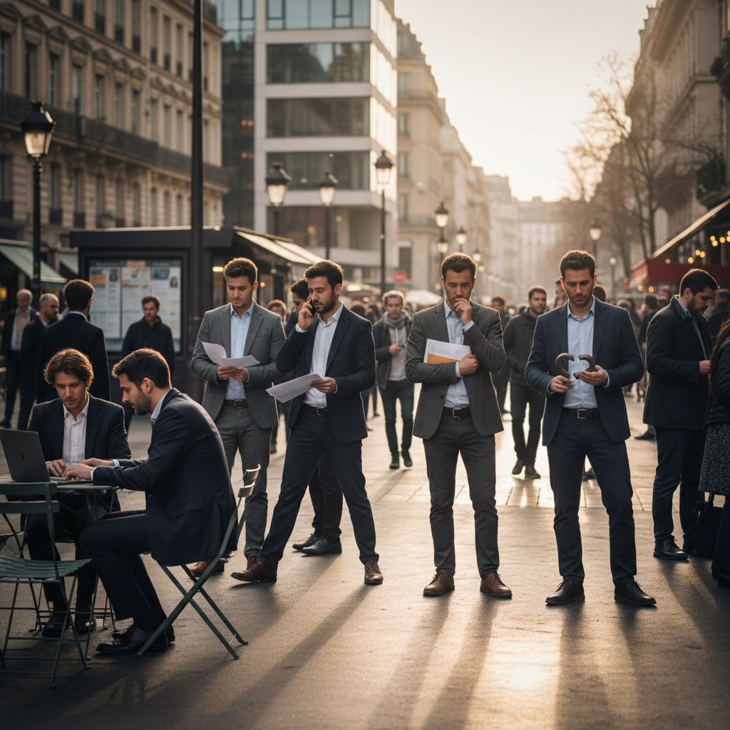 Illustration of La moitié d'entre eux travaillent, 18% ont obtenu une rupture conventionnelle : qui sont les chômeurs aujourd'hui en France ?