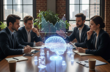 Illustration of Les investisseurs discutent des raisons pour lesquelles la plupart des startups d'IA grand public manquent encore de pérennité