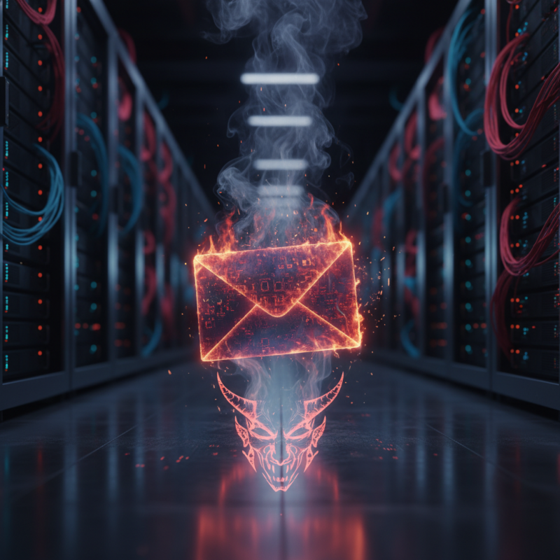 Illustration of MephistoMail - L'email jetable qui ne garde aucune trace de vous | Le site de Korben