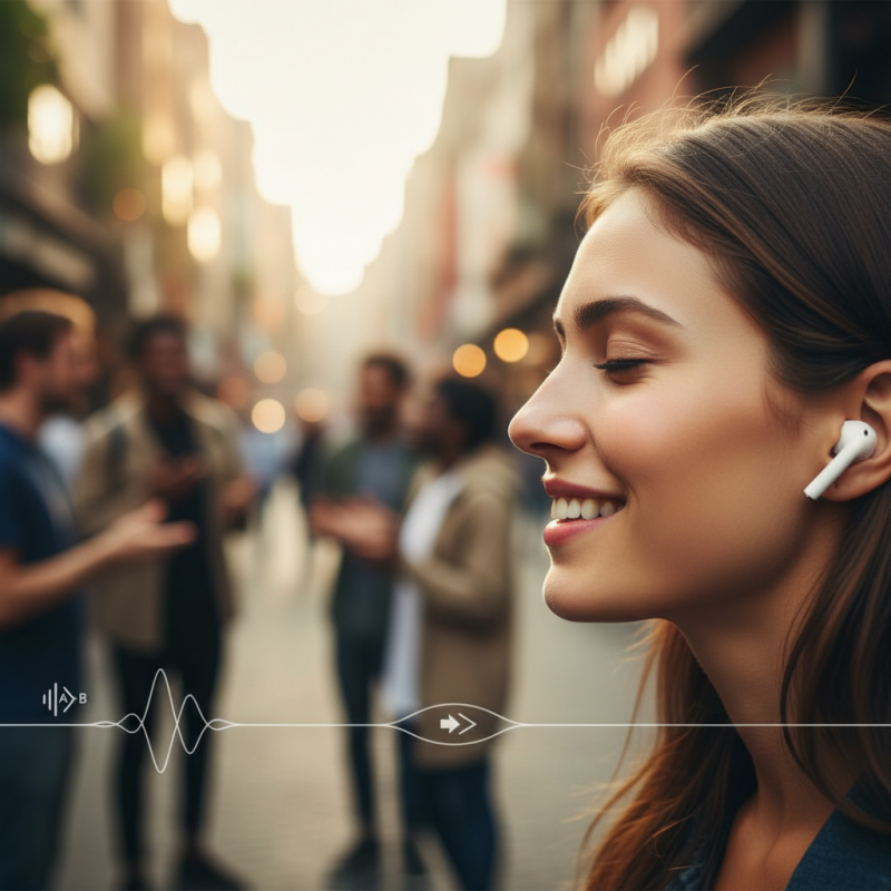 Illustration of Google Translate now lets you hear real-time translations in your headphones