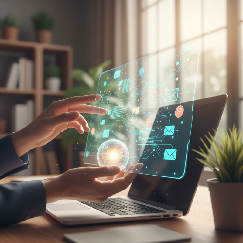 Illustration of Google teste un assistant de productivité basé sur l'email