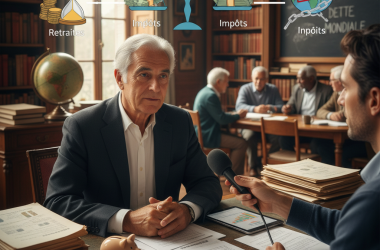 Illustration of Retraites, impôts, dette, seniors... L'interview en intégralité de Jean-Hervé Lorenzi