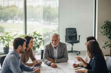 Illustration of Mécénat de compétences : une alternative vertueuse au « placard » de fin de carrière - Centre Inffo