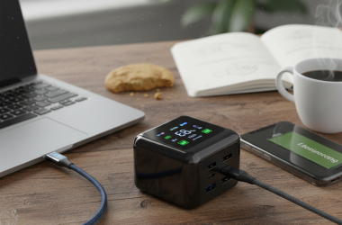 Illustration of Anker Prime 160W : minuscule, écran tactile, écran.... c'est le chargeur GaN USB-C le plus dingue que j'ai eu l'occasion de tester | Le site de Korben