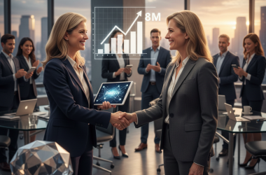 Illustration of La nouvelle startup de Marissa Mayer, Dazzle, lève 8 millions de dollars menés par Kirsten Green de Forerunner