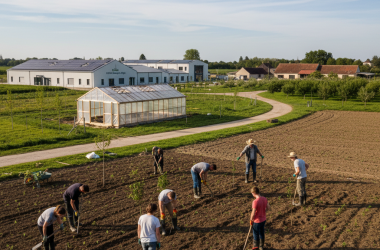 Illustration of Le CFA-BTP de Brétigny-sur-Orge fait son retour à la terre - Centre Inffo