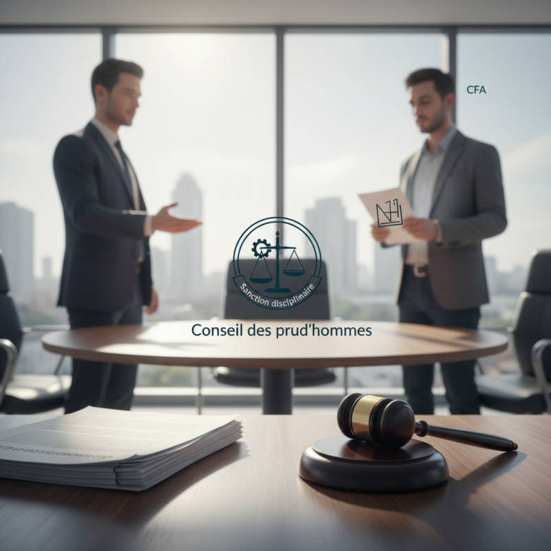 Illustration of Sanction disciplinaire prononcée par le CFA : le Conseil des prud'hommes est-il compétent ? - Centre Inffo