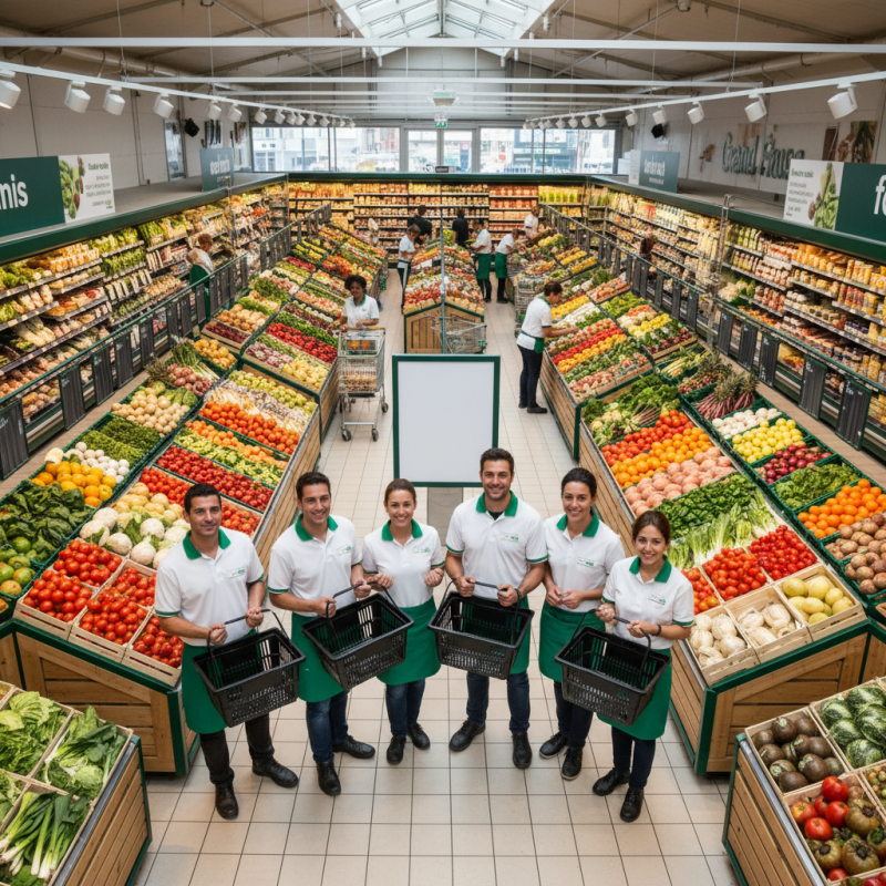 Illustration of Grand Frais annonce le recrutement de plus de 3.000 personnes