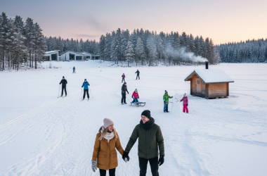 Illustration of Deux ans de récession, chômage à plus de 10%, déficit public record et pourtant les Finlandais sont le peuple le plus heureux du monde : comme l'UE, le pays peut-il n'être qu'une "superpuissance du mode de vie" ?