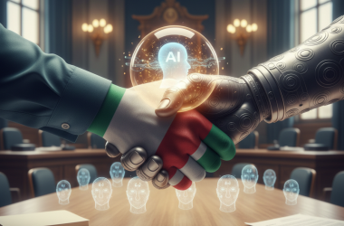 Illustration of L'Italie ordonne à Meta de suspendre sa politique interdisant les chatbots AI concurrents sur WhatsApp