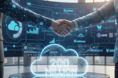 Illustration of Anthropic signe un accord de 200 millions de dollars pour intégrer ses LLM à la clientèle de Snowflake