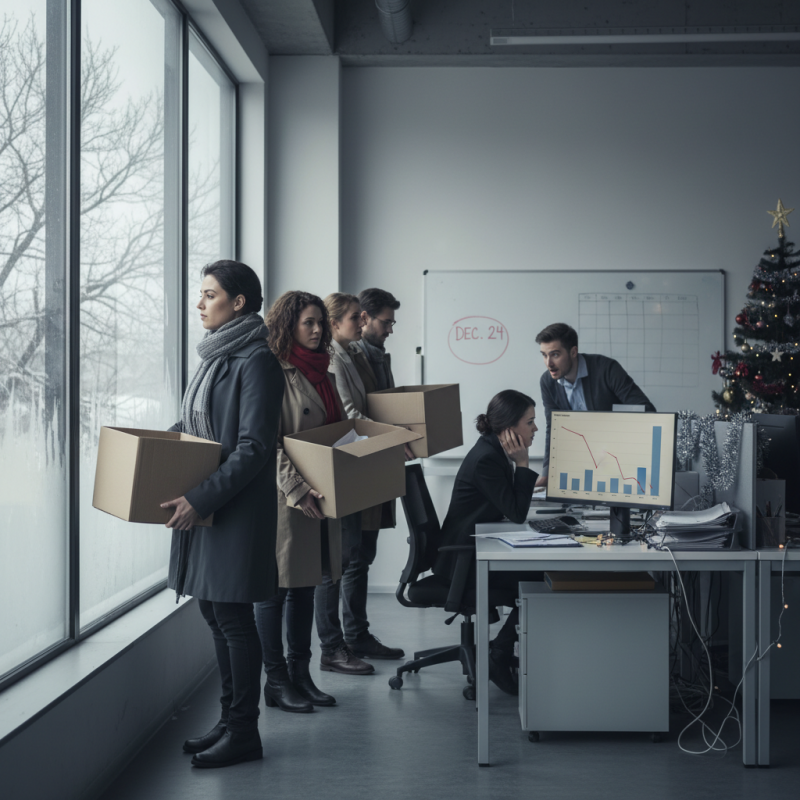 Illustration of Un salarié sur trois devra partir : à la veille de Noël, Prisma Media (Femme Actuelle, Voici, Télé-Loisirs...) annonce un plan social concernant jusqu'à 240 personnes