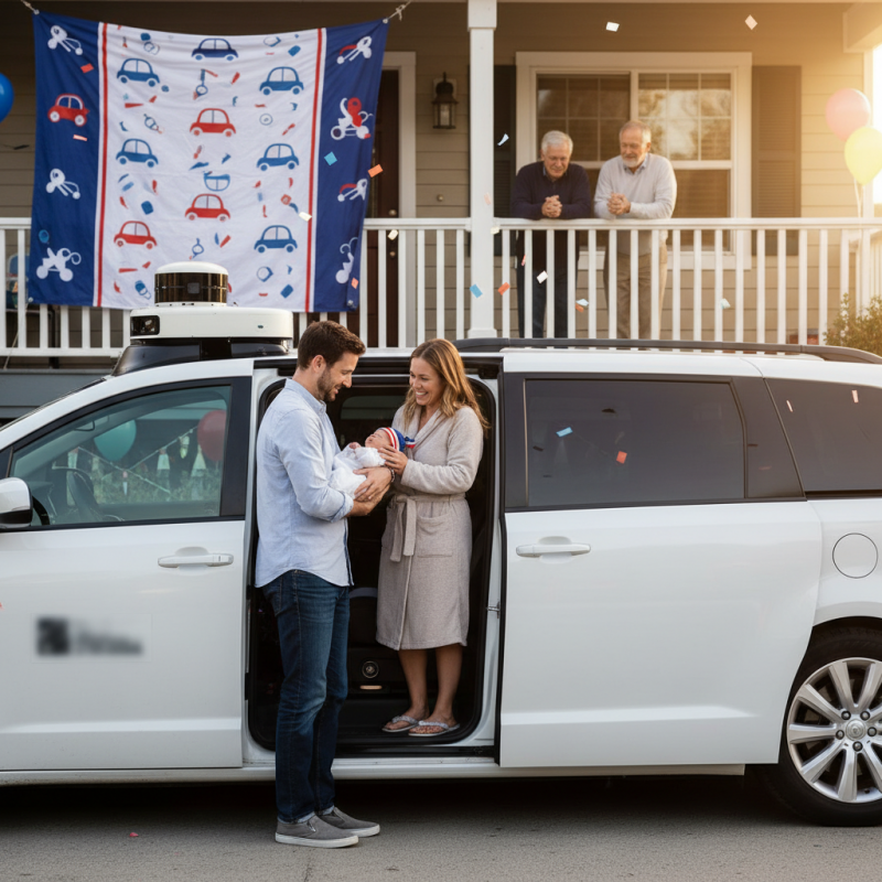 Illustration of Le bébé livré dans Waymo perpétue la fierté de ne pas arriver à l’hôpital