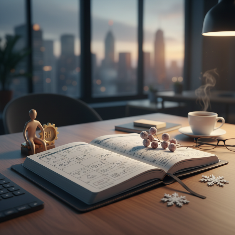 Illustration of L’agenda RH – Janvier 2026