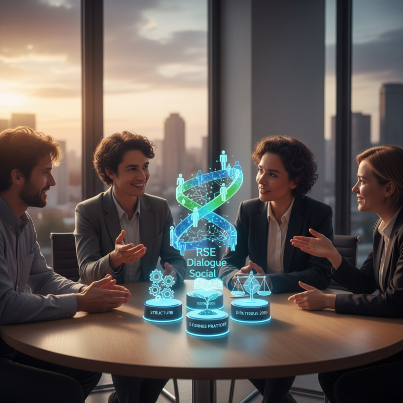 Illustration of Dialogue Social RSE : 5 bonnes pratiques pour le structurer en 2026