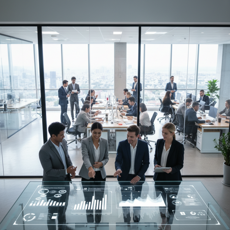 Illustration of "20% de tâches administratives en moins mais pas forcément 20% d'effectifs en moins": après un usage anarchique, banques et assureurs encadrent l'utilisation de l'IA par leurs salariés