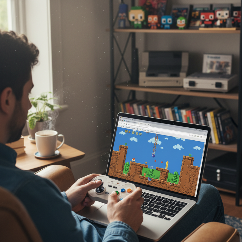 Illustration of 3 sites pour jouer aux jeux rétro directement dans votre navigateur | Le site de Korben
