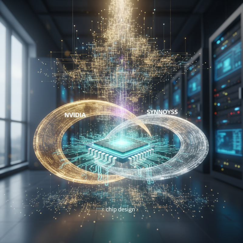 Illustration of Le pari de 2 milliards de dollars de Nvidia sur Synopsys renforce sa position dans la conception de puces