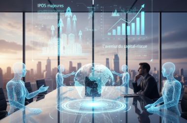 Illustration of Les prévisions d'Equity pour 2026 : Agents IA, IPOs majeurs et l'avenir du capital-risque