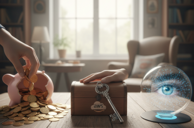 Illustration of Rien ne veut votre argent, AWS veut votre confiance, et Spotify veut vos données