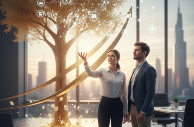 Illustration of First Voyage récolte 2,5 millions de dollars pour son compagnon IA qui vous aide à adopter des habitudes