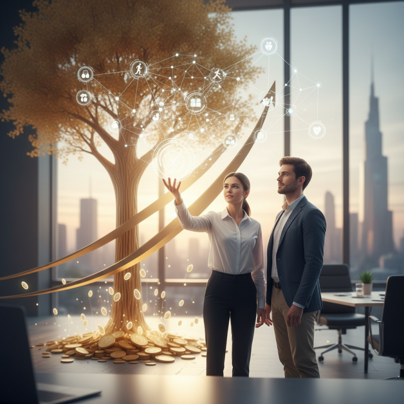 Illustration of First Voyage récolte 2,5 millions de dollars pour son compagnon IA qui vous aide à adopter des habitudes