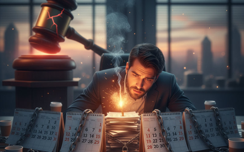 Illustration of Une décision explosive de la Cour de cassation : votre patron peut désormais vous faire travailler jusqu'à 12 jours d'affilée (légalement)