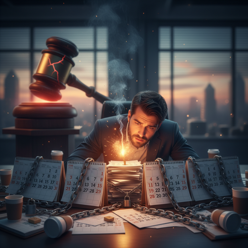 Illustration of Une décision explosive de la Cour de cassation : votre patron peut désormais vous faire travailler jusqu'à 12 jours d'affilée (légalement)