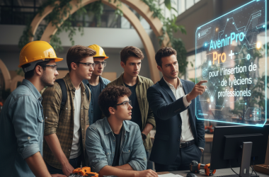 Illustration of AvenirPro et Pro + pour l’insertion de lycéens professionnels - Centre Inffo