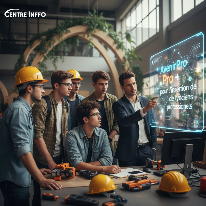 Illustration of AvenirPro et Pro + pour l’insertion de lycéens professionnels - Centre Inffo