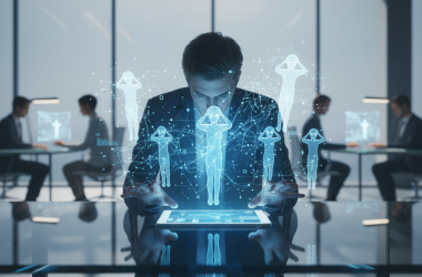 Illustration of RPS : l’impact psychologique des outils d’IA sur les collaborateurs