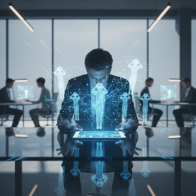 Illustration of RPS : l’impact psychologique des outils d’IA sur les collaborateurs