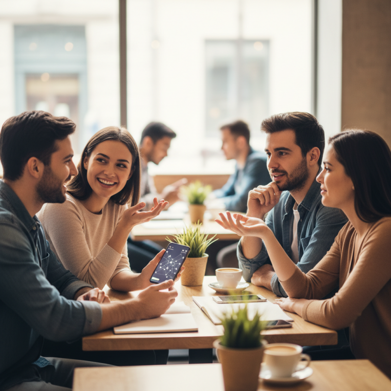 Illustration of La nouvelle fonctionnalité d’IA de Hinge aide les utilisateurs à dépasser les conversations banales