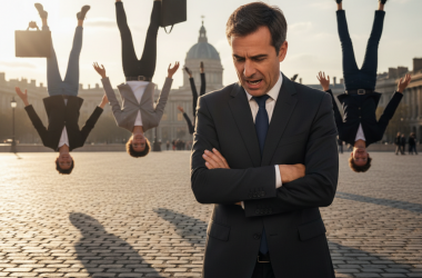 Illustration of « Ces gens marchent sur la tête » : le président du Medef vent debout contre la réduction des allègements de charge sur les salaires