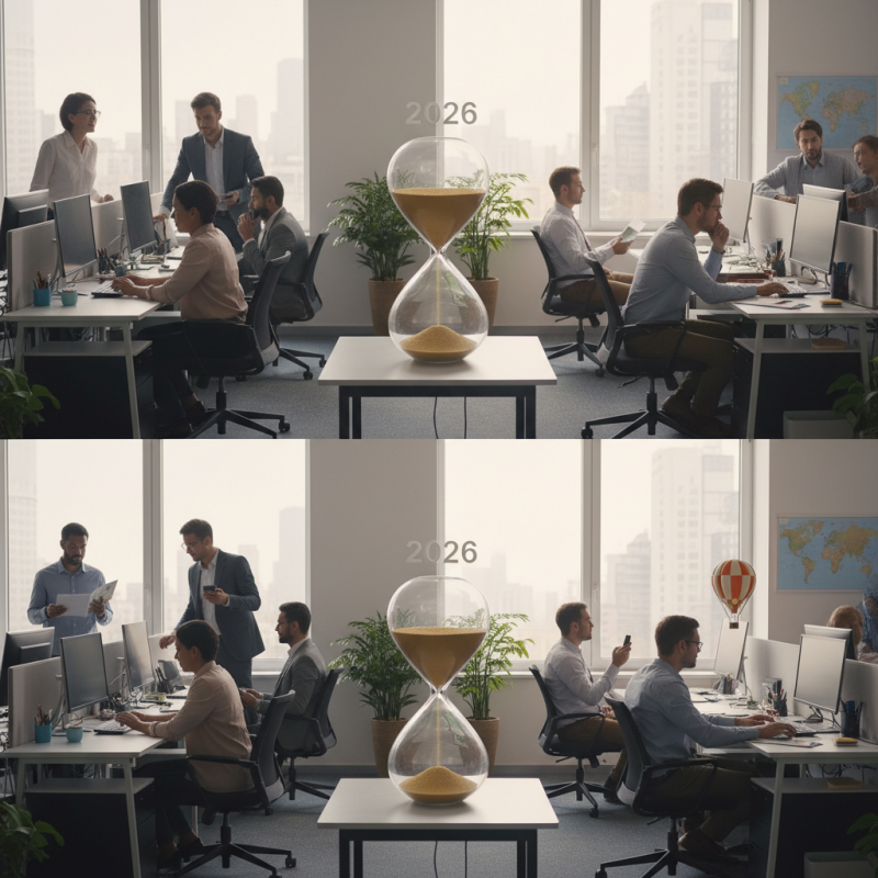 Illustration of Pourquoi près d’1 salarié sur 2 veut changer de travail en 2026 ?