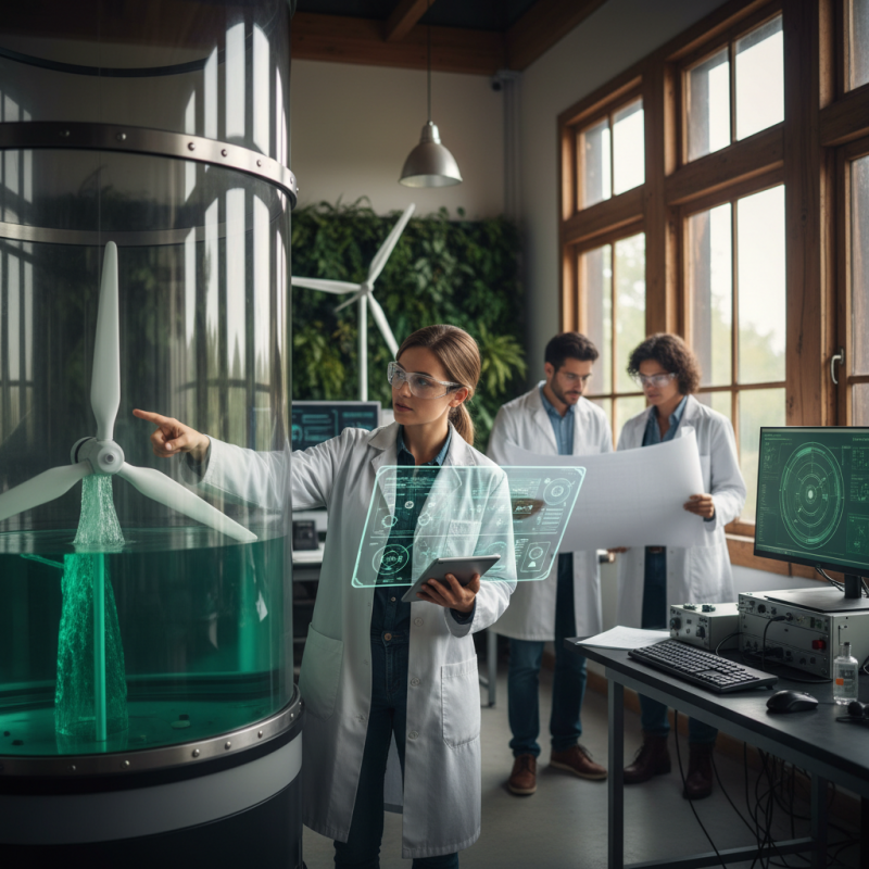 Illustration of Expert en mécanique des fluides ou en écoconception... De plus en plus d'entreprises recherchent des "compétences vertes" chez les candidats (et elles sont très techniques)