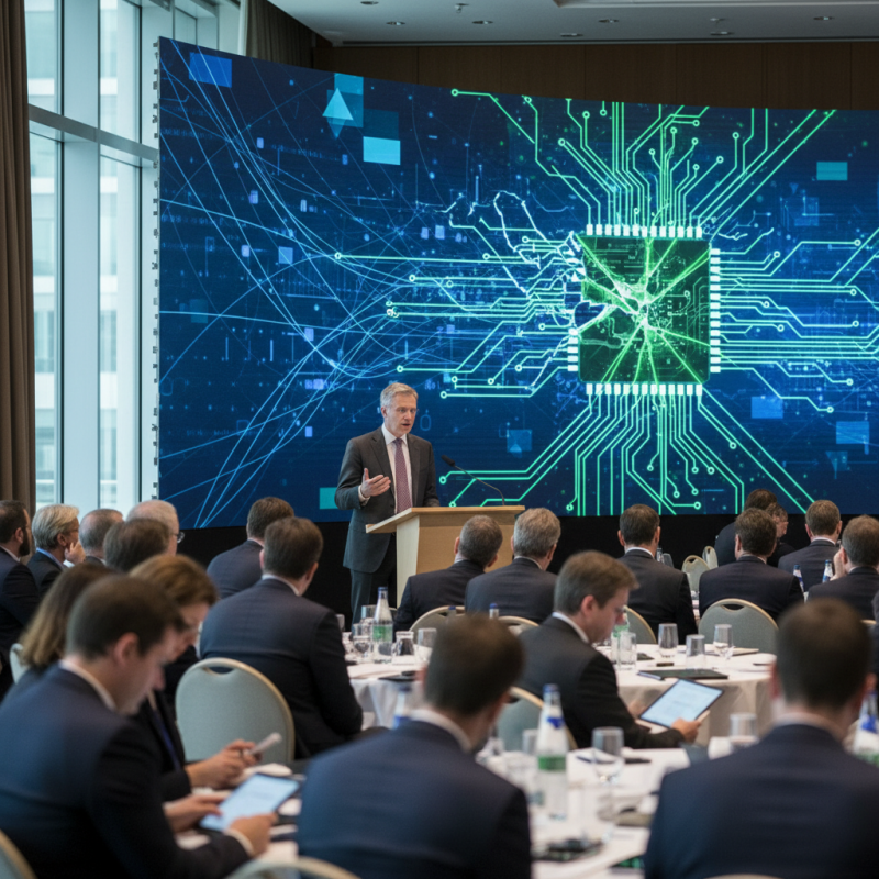 Illustration of Le PDG d'Anthropic fait sensation à Davos avec une critique de Nvidia