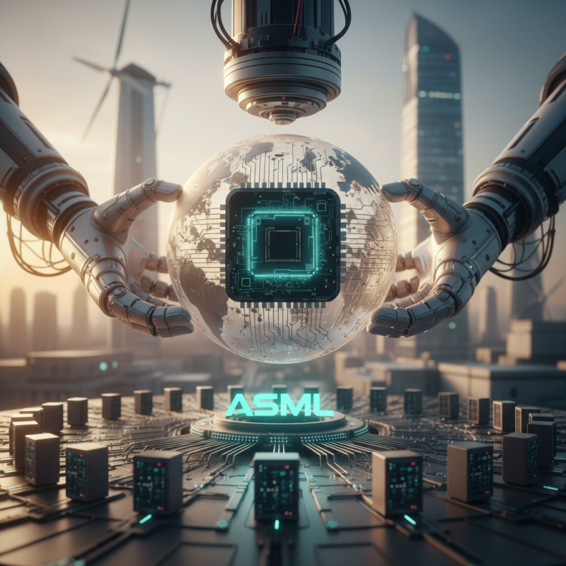 Illustration of ASML, la société hollandaise qui tient le monde tech en otage | Le site de Korben