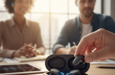 Illustration of Subtle lance des écouteurs avec ses modèles de suppression de bruit